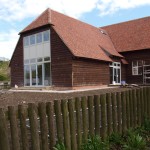 Extension - from the High Street WIP Hall Front 1